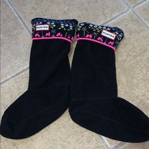 Hunter Welly Rain boot Socks Size XL US 4-6 Girls